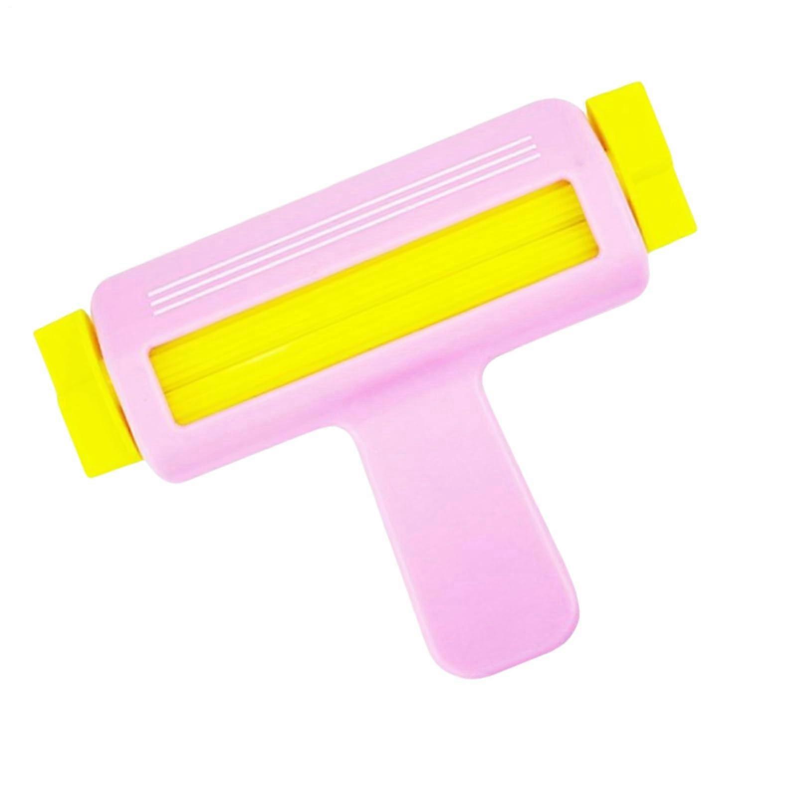 Paper Crimper Tool for Corrugated Sheet Craft, Card Stock Embossing, DIY Scrapbooking, Pink Color