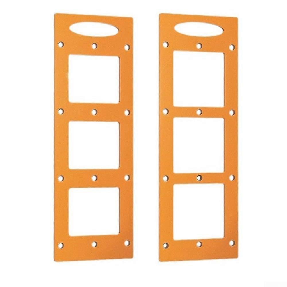 Scribing Template Tool for Electrical Outlet Installations - Thickened 7x7 cm Marking Guide, Compatible With Outlets