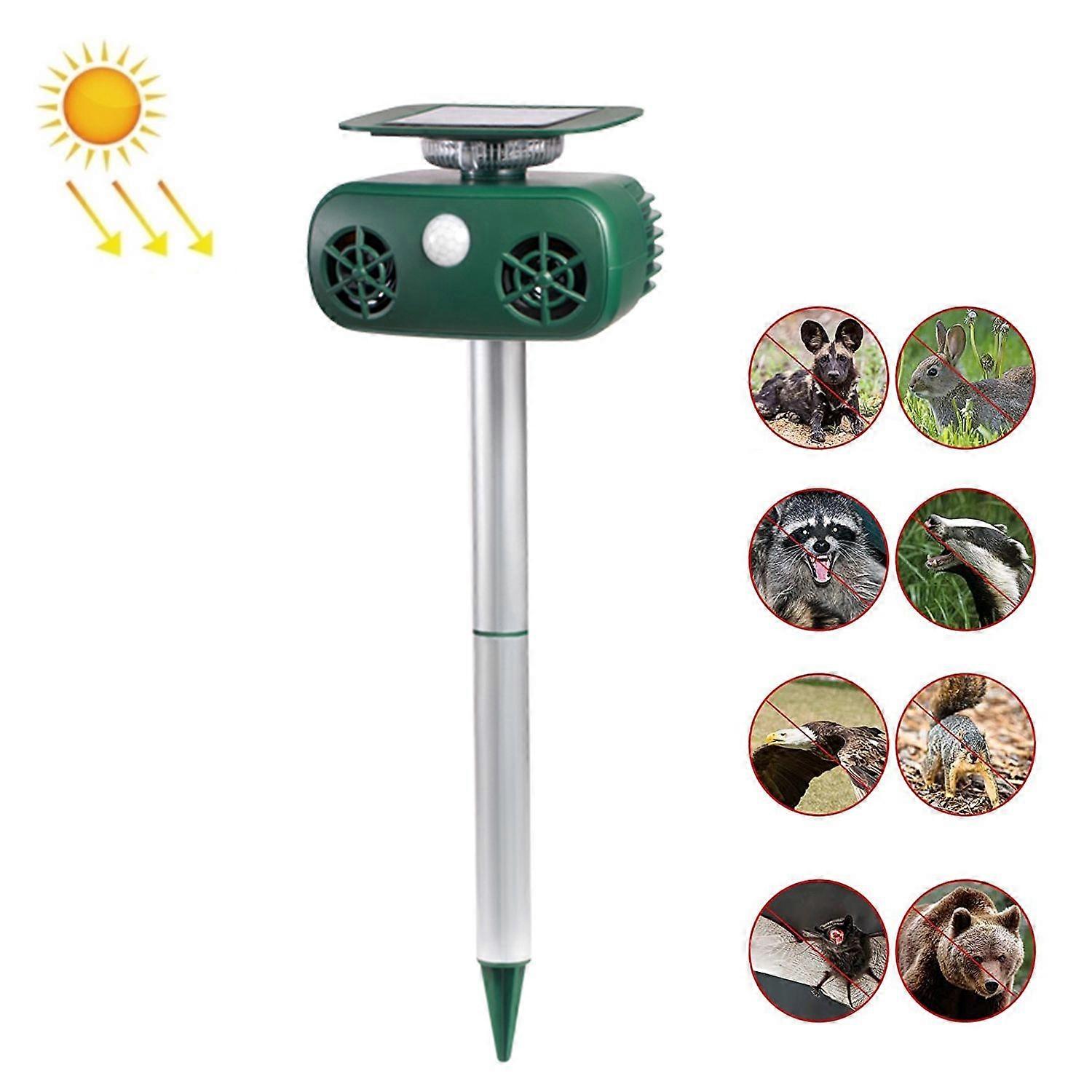 SK628 Solar Powered Animal Repeller Ultrasonic Rat Repeller Bird Repeller