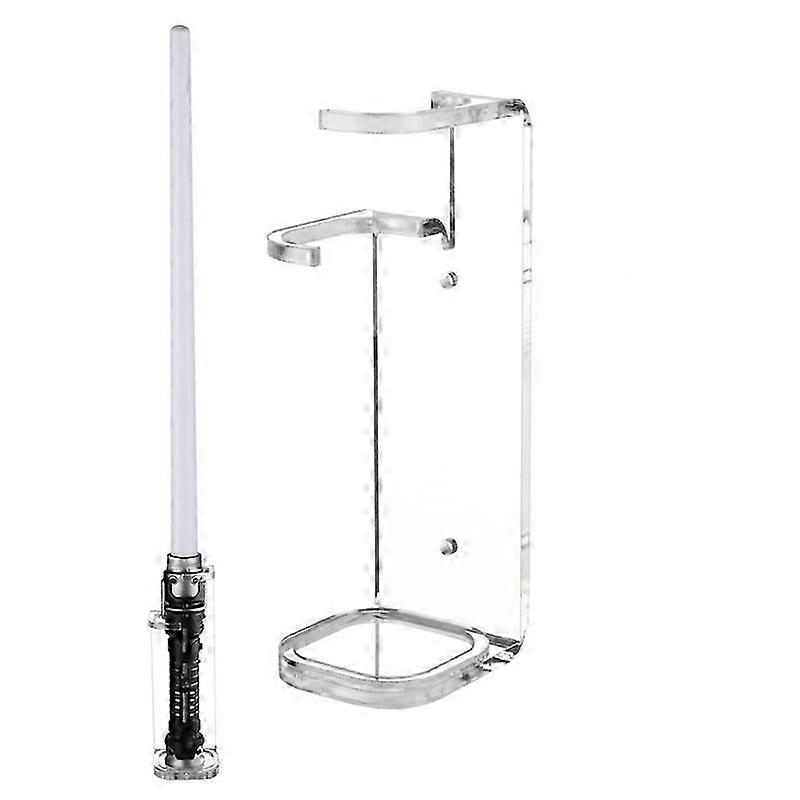 Wall Mount Stand for Lightsaber Display Rack with Screws and Hardware Kit - Compatible with Most Light Sabers
