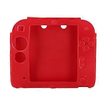 Replacement Protective Soft Silicone Gel Skin Case For Nintendo 2DS Red