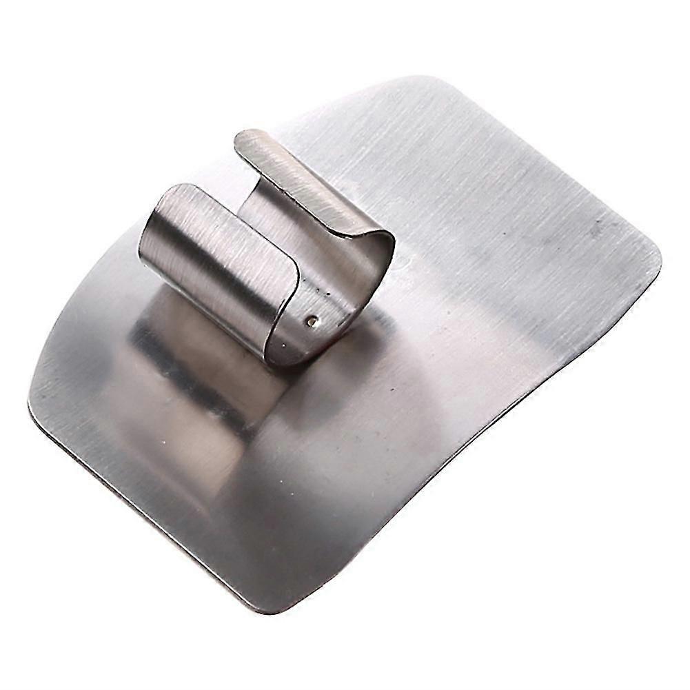 Kitchen Hand Finger Protector Guard Stainless Steel Chop Slice Shield Cook Tool