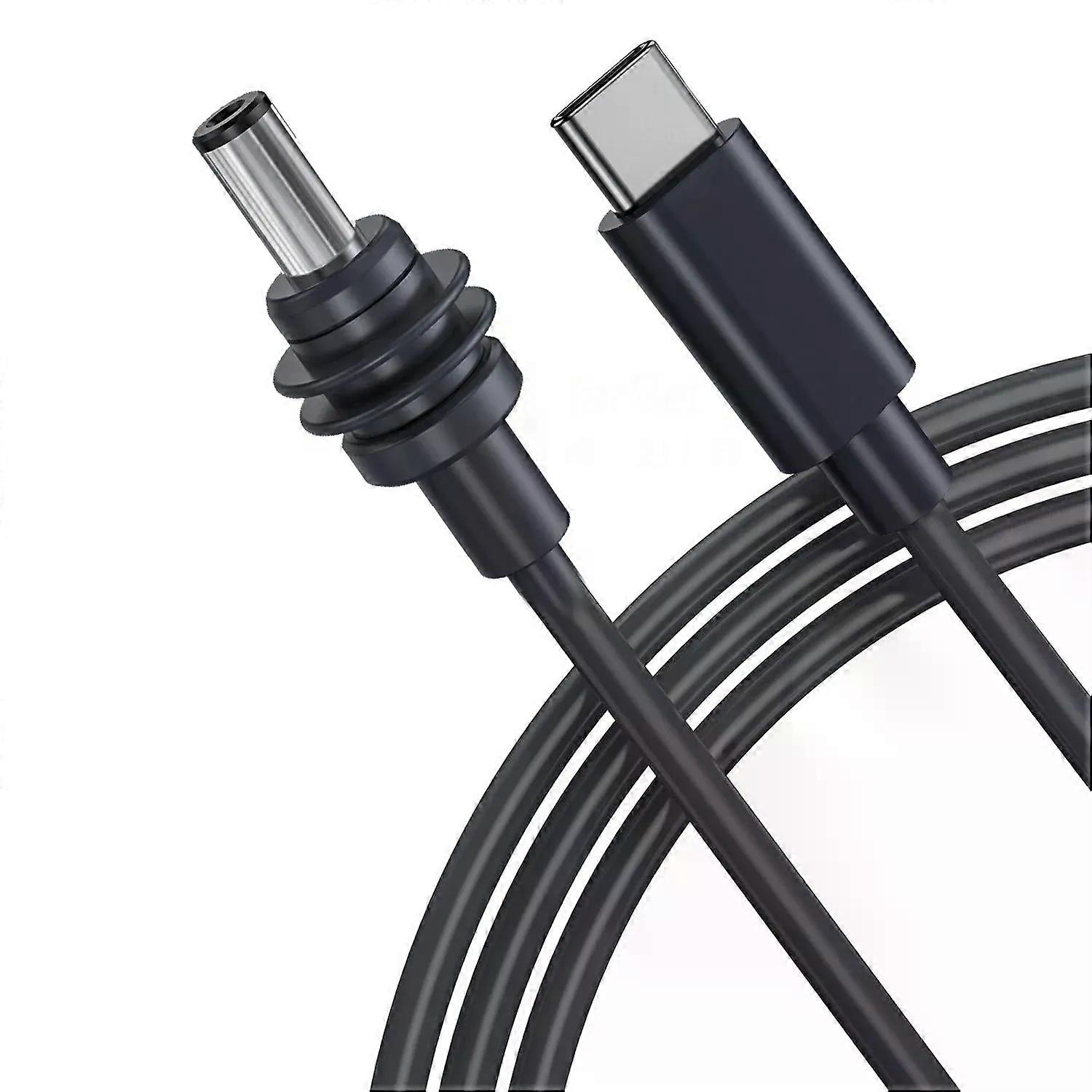 For Starlink Mini Cable 2M(66ft) Starlink Mini DC Power Type-C Input Replacement cable Waterproof Outerdoor Barrel Jack Chargin