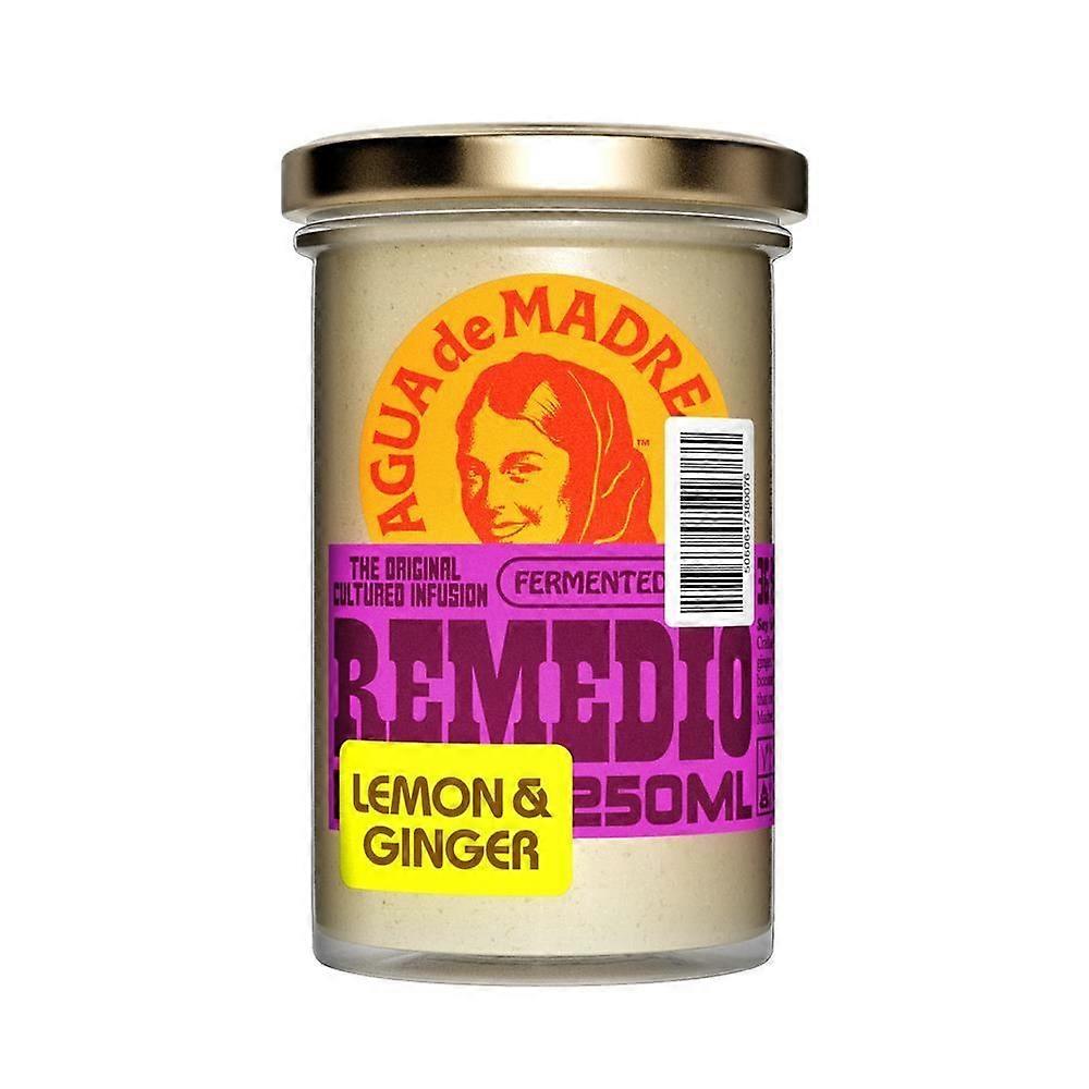 Agua De Madre Remedio - Ginger & Lemon Infusion 250g - 2 Pack