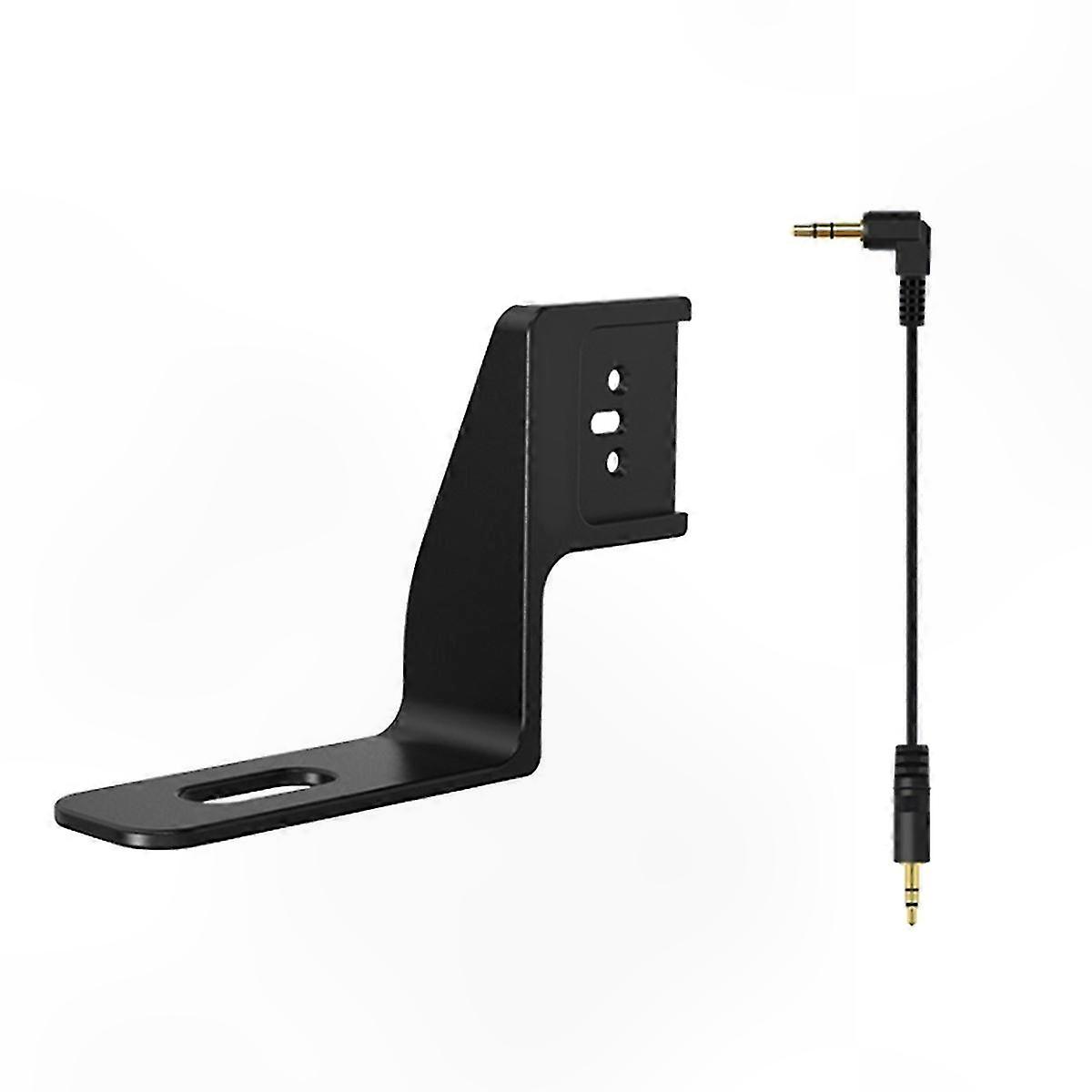 Universal Cold Shoe Mount Adapter for Wireless Microphones - Compatible with X4 & Mini Mics