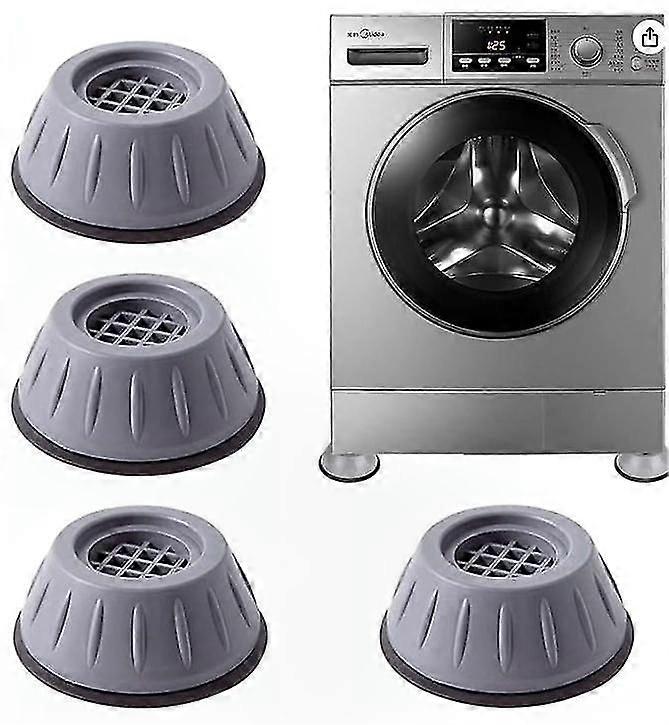 4-Pack Washing Machine Vibration Absorbers for Enhanced Stability and Noise Reduction