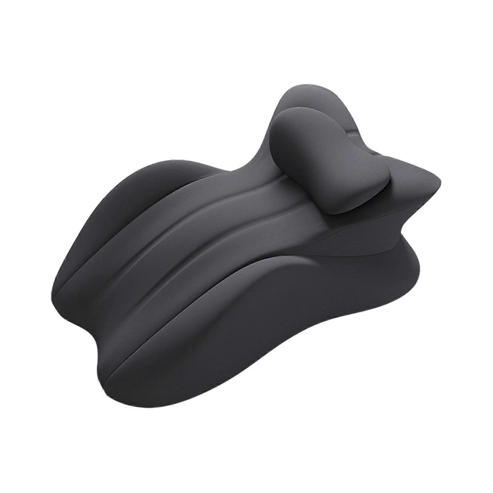 Sleeping Bed Rest Pillow with Coolings Fabric for Phone Use and Sleeping Time Comfortable dark gra Sleeping pillow plus