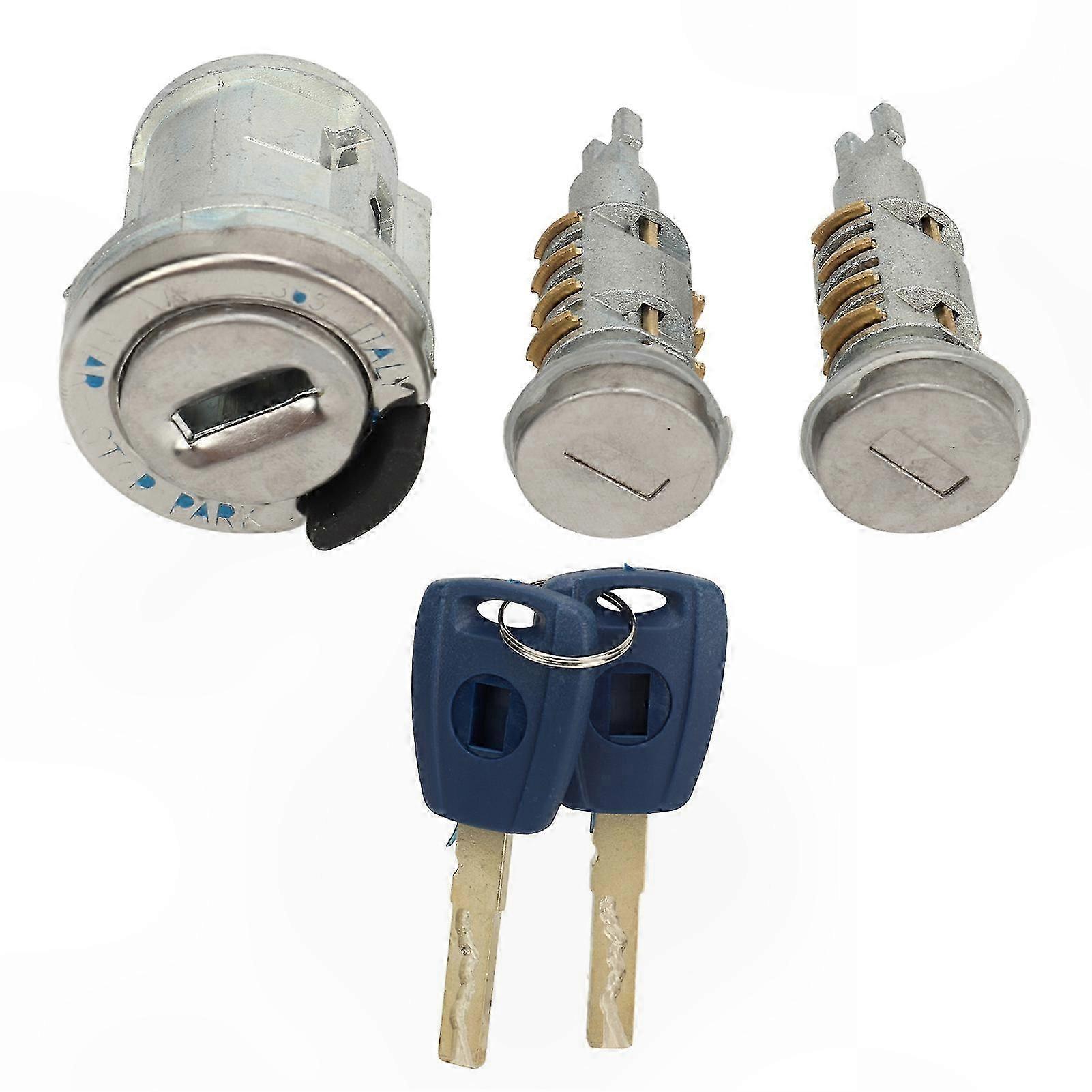 MK2 Door Lock and Ignition Cylinder Replacement for Compatible Vehicles
