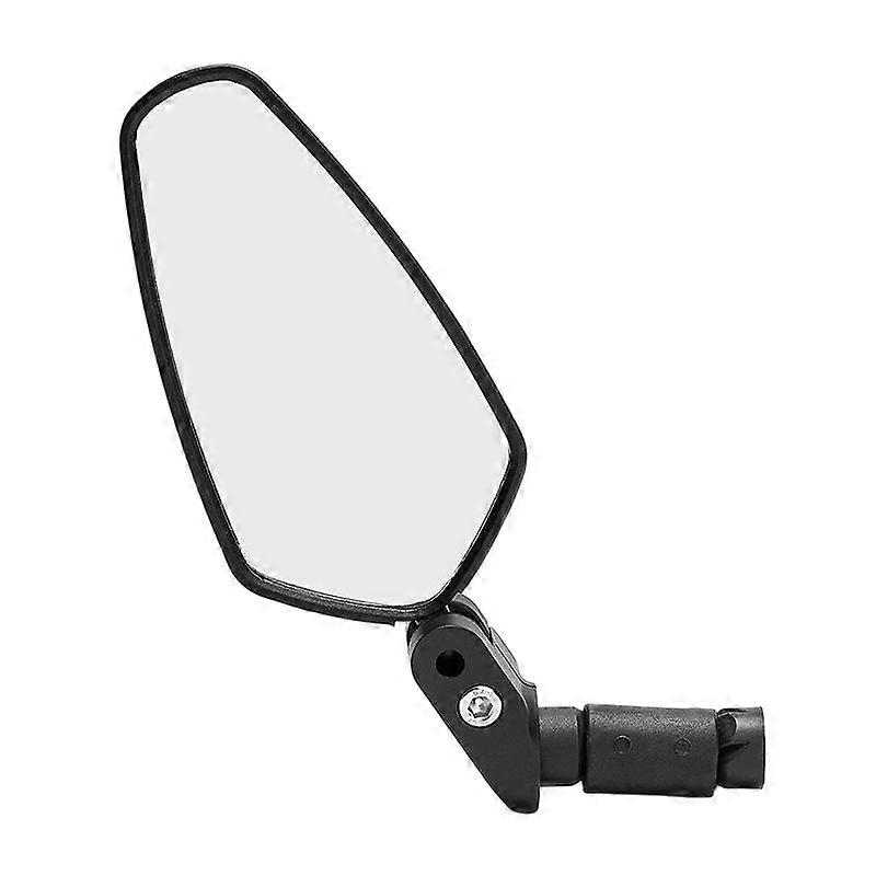 Rearview mirrors for cycling, set of two, adjustable and foldable, glass material