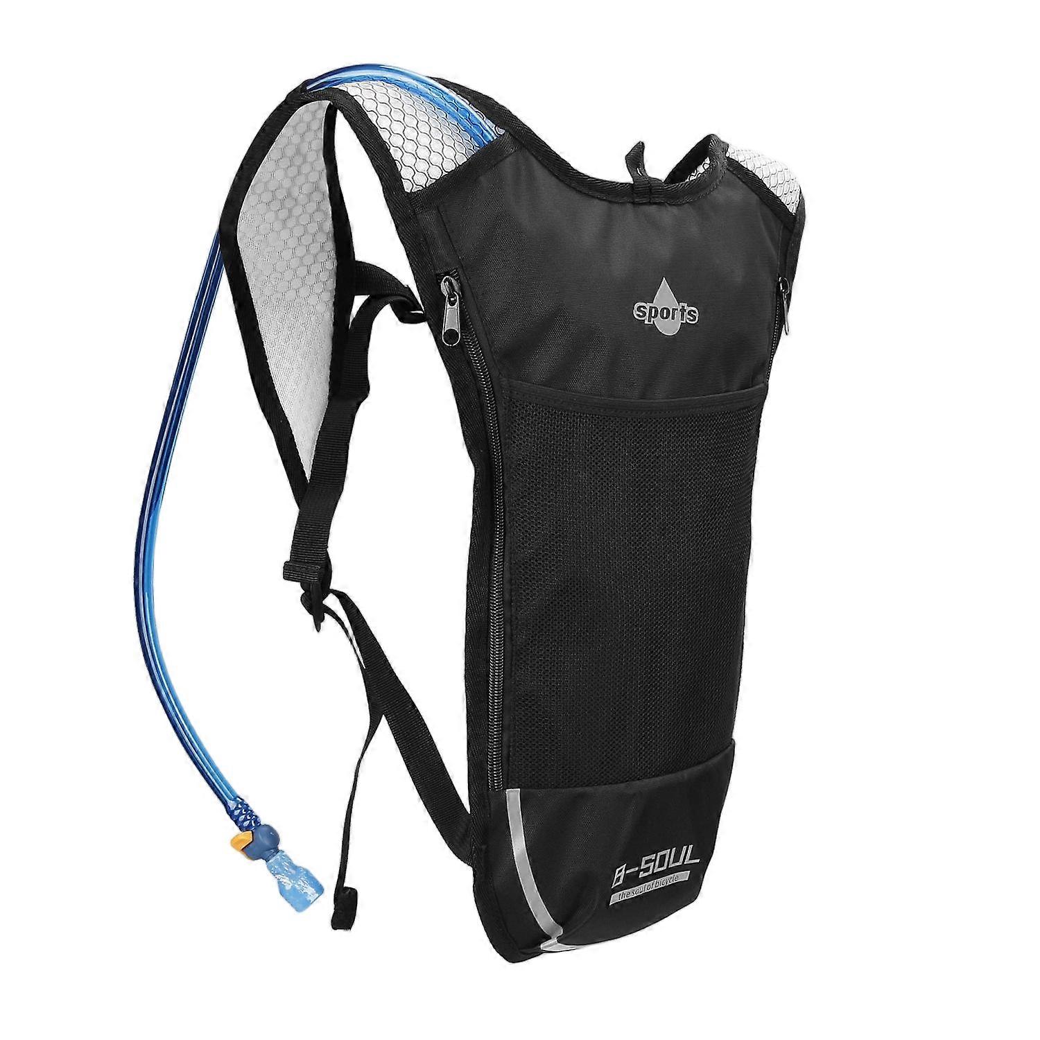 2-liter Canvas Water Bag Backpack with Large Capacity and Comfortable Carrying