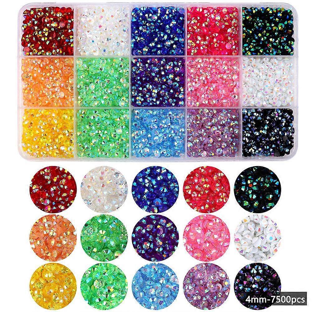 Acrylic Face Makeup Sticker Set with Tweezers - Versatile for Parties & Events