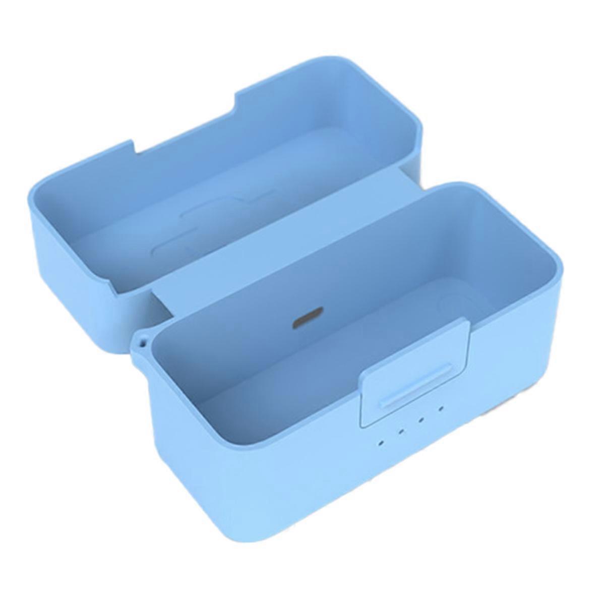 For Mic Mini Silicone Protective Case Microphone Cover Anti-Drop Charging Compartment Protection Soft Shell Kit Blue