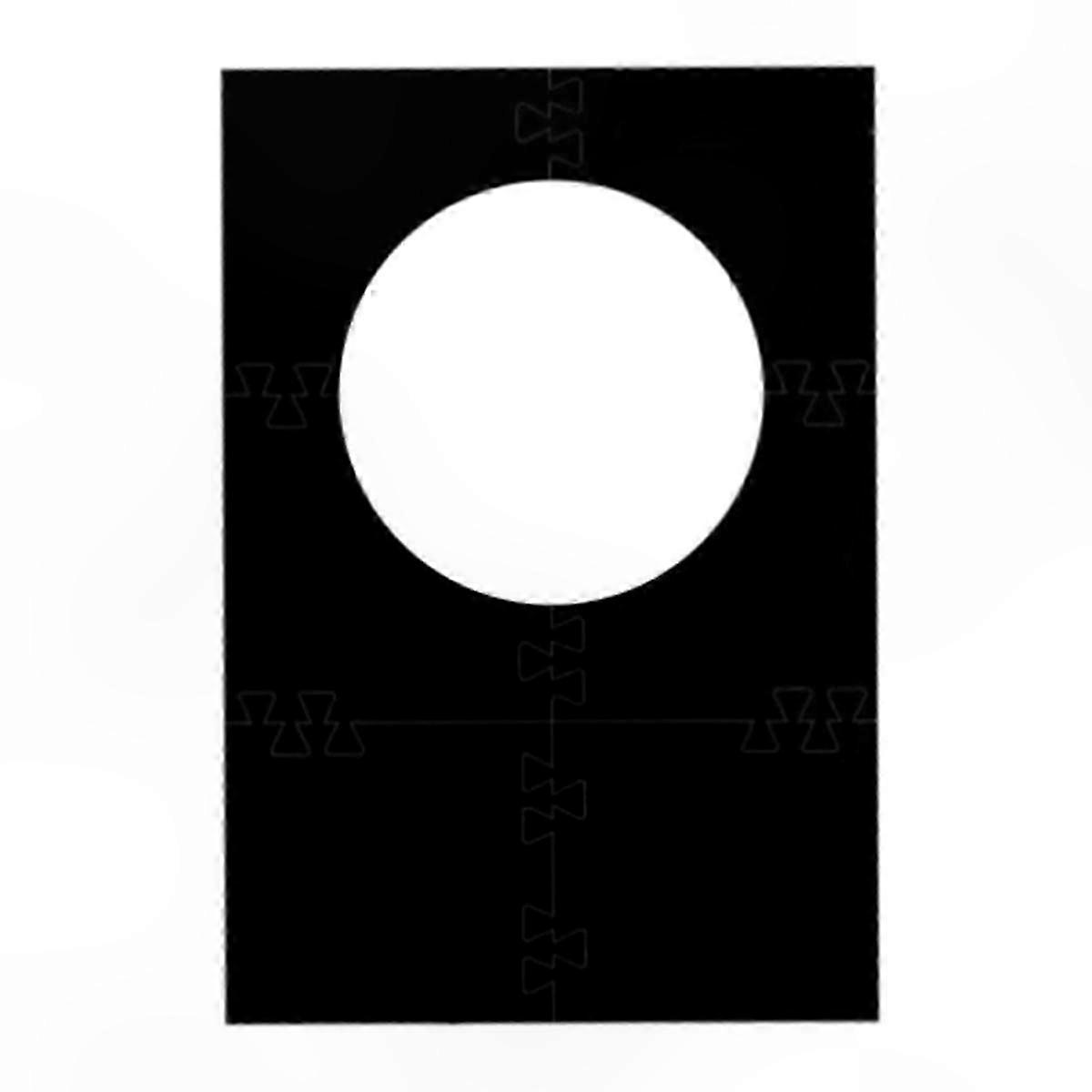 Wall Mounted Dartboard Protector with Ring for Standard Size Boards