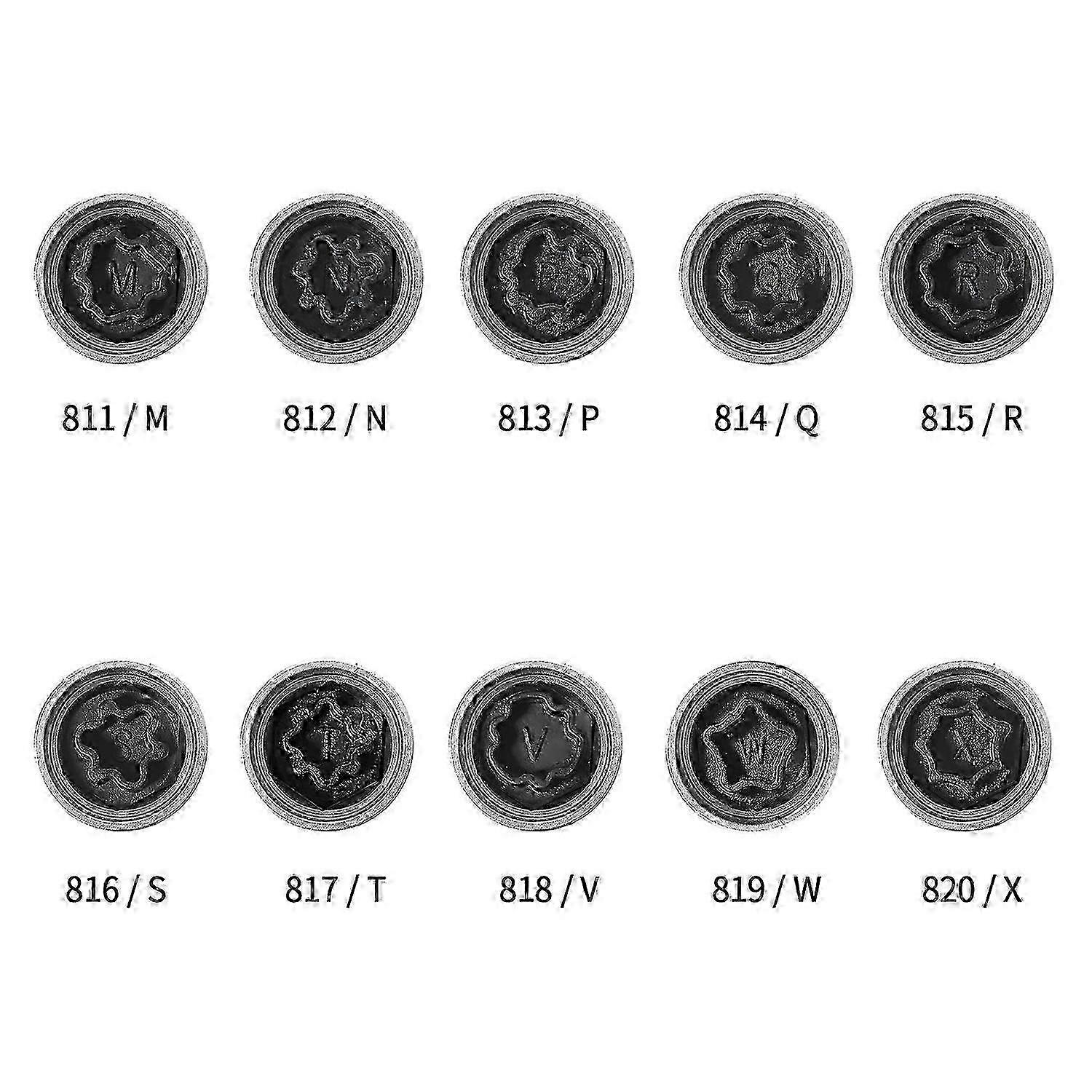 Anti-theft Screw Socket Wrench Tool Security Master Locking Wheel Nut Key 815 / R 17mm Socket Replac