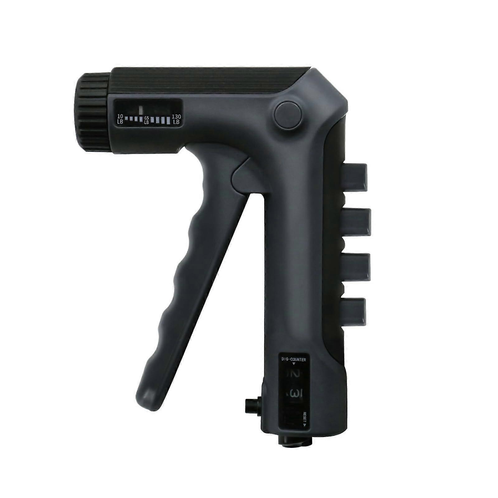 Grip Strength Trainer with Finger Exerciser, Adjustable Resistance Hand Gripper, Hand Exerciser with Counting for Muscle Building(10-130 LBS)