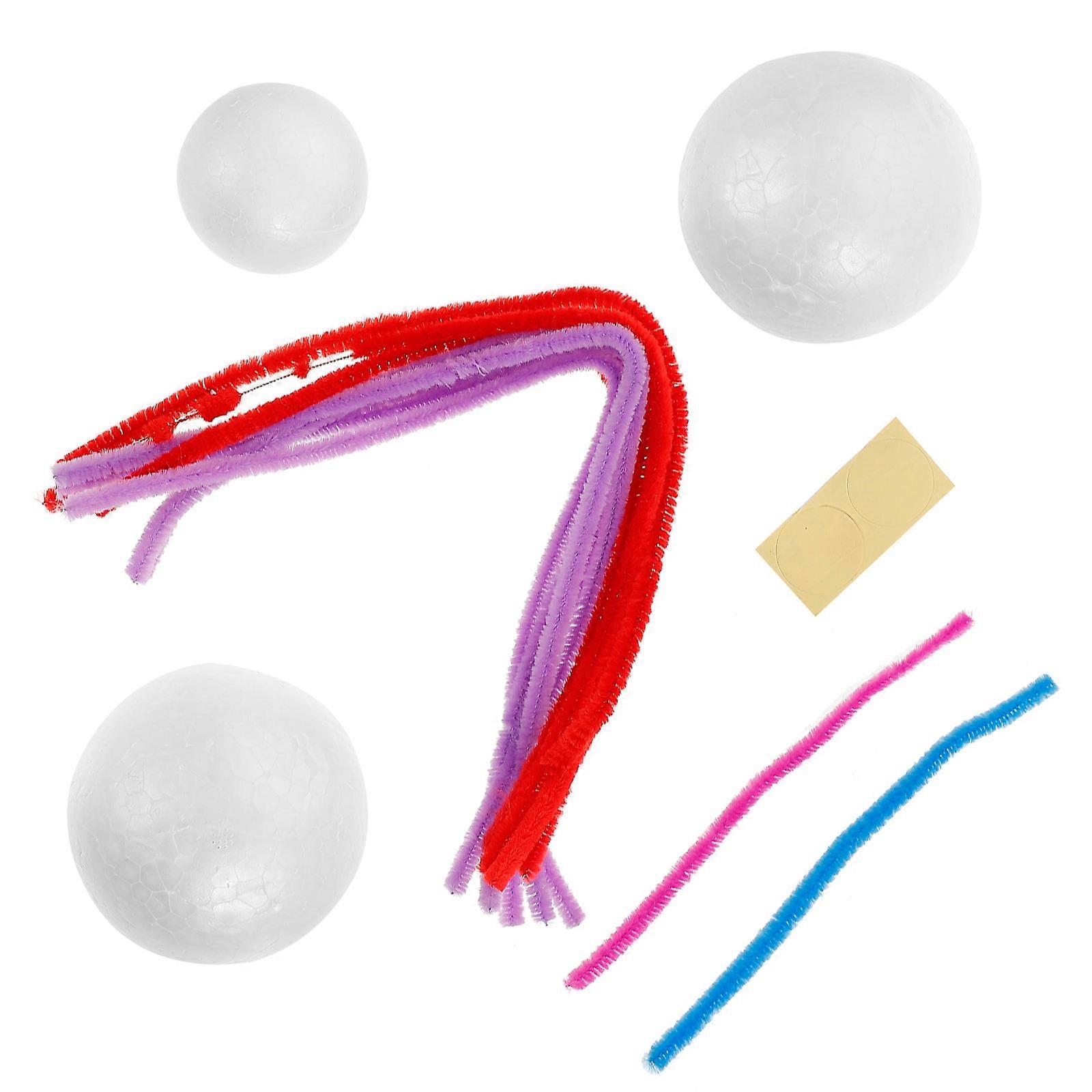 Model Toy for Kids Experiment Model with 2Sets DIY Handmade Foams