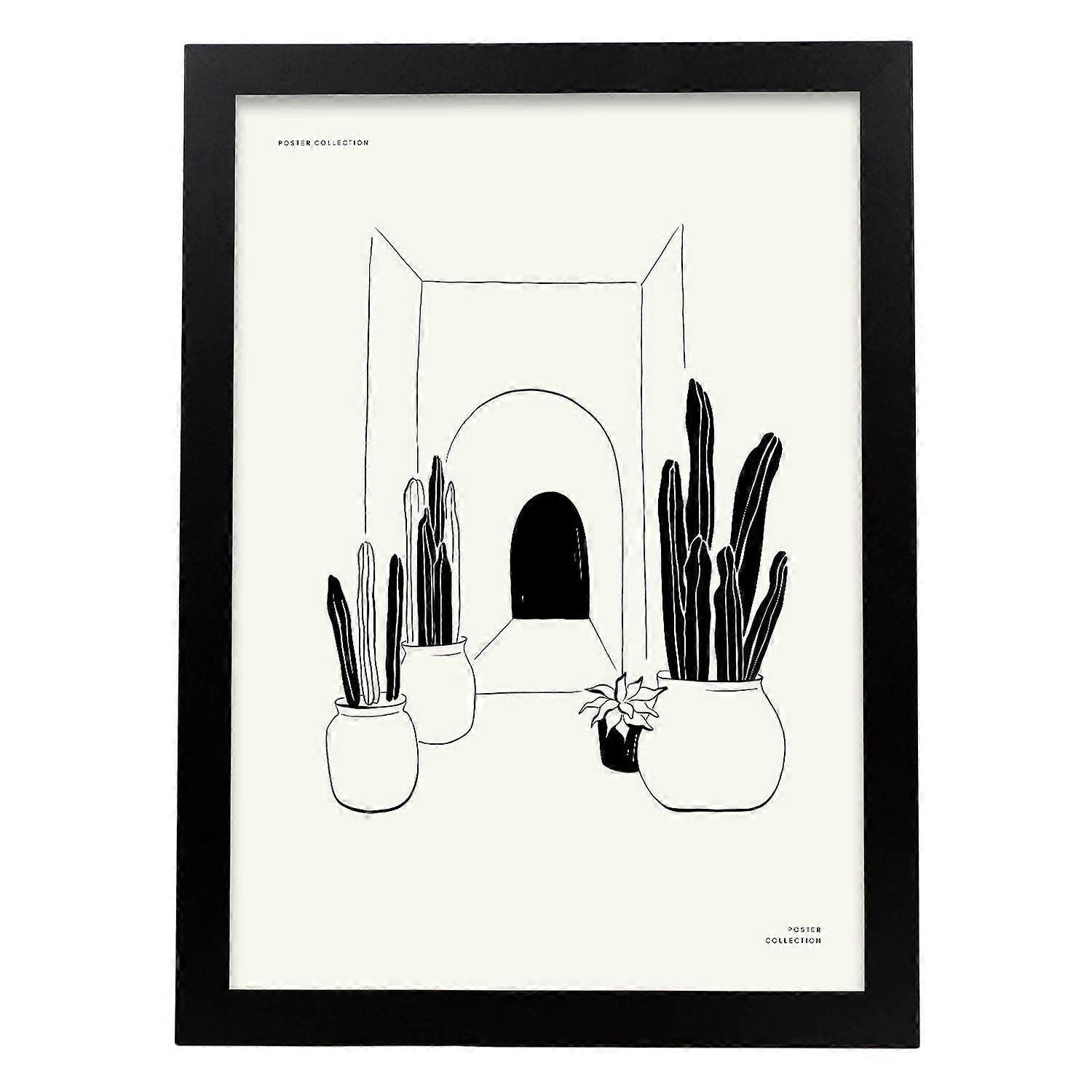 "Entréskylt för kaktusar"