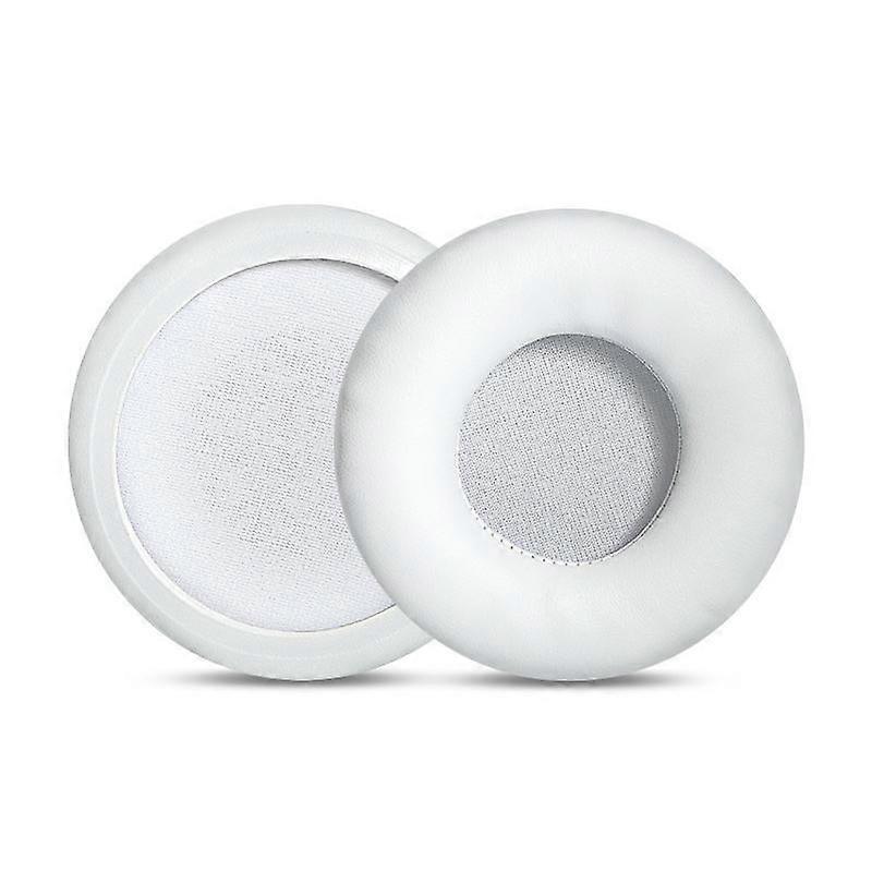 2pcs Earpads For ATH-AR3BT White Protein Leather