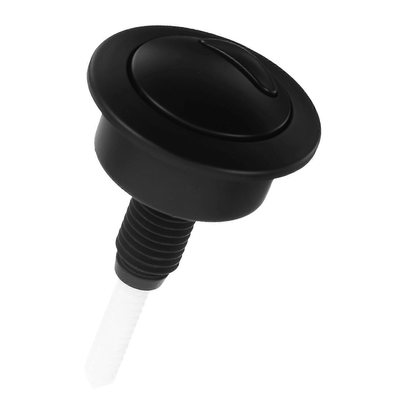Replacement Dual Flush Toilet Button for Toilet Water Tank Buttons Black