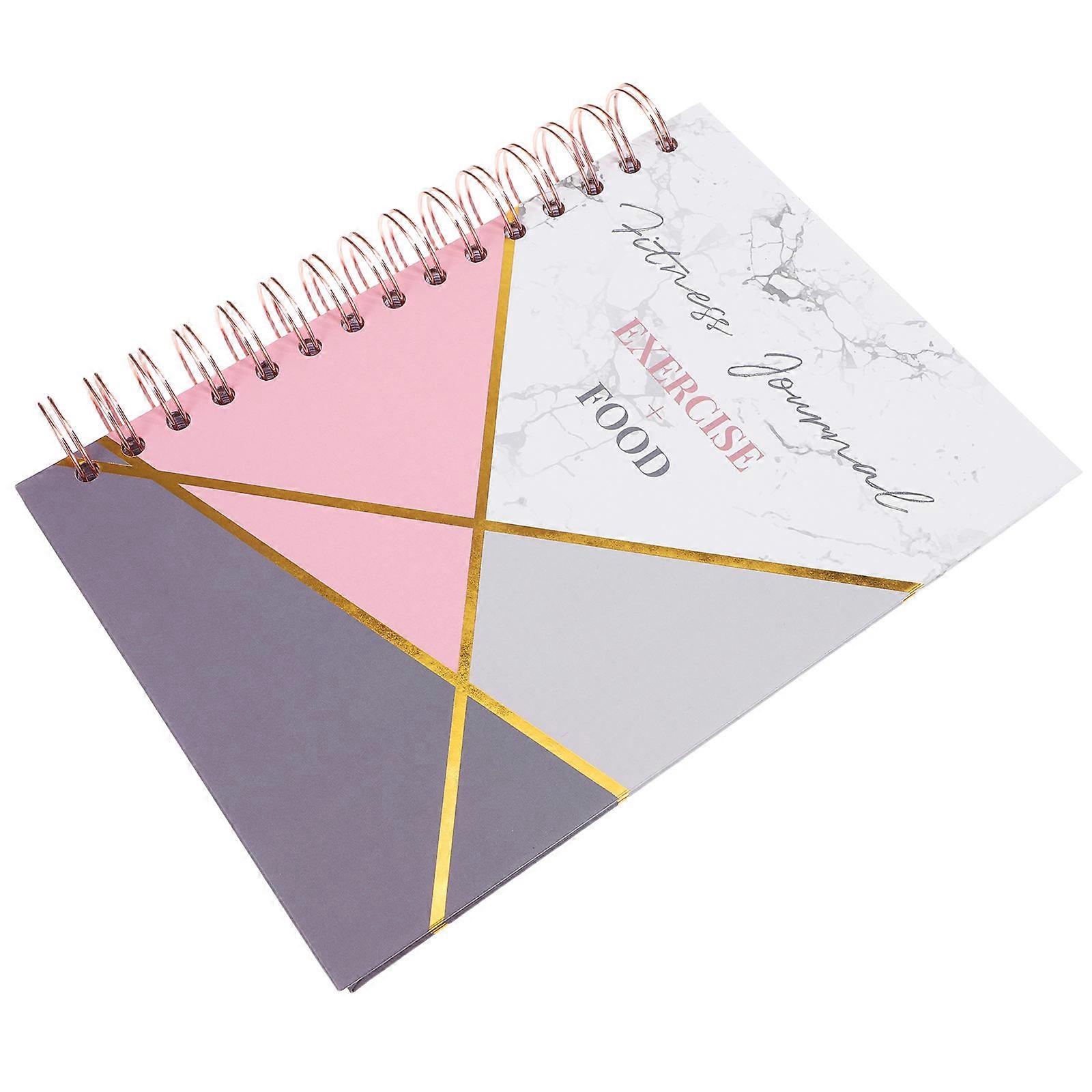Fitness Plan Journal for Workout Tracking and Progress
