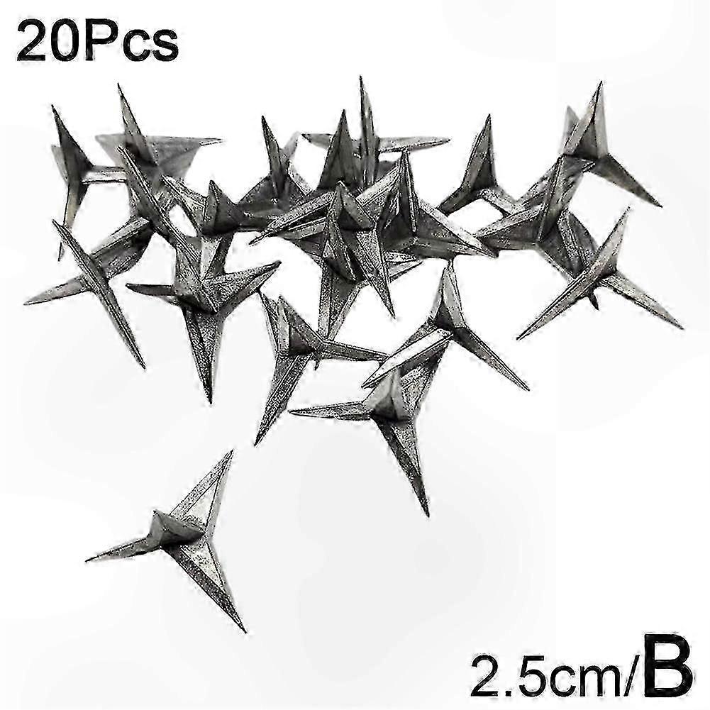 Durable Triangle Nails for Tire Repair and Vehicle Protection