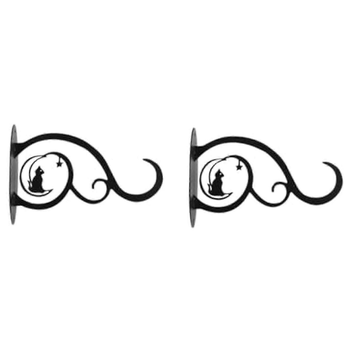 Planter Holder Rustic Decor Metal Balusters Plant Wall Bracket