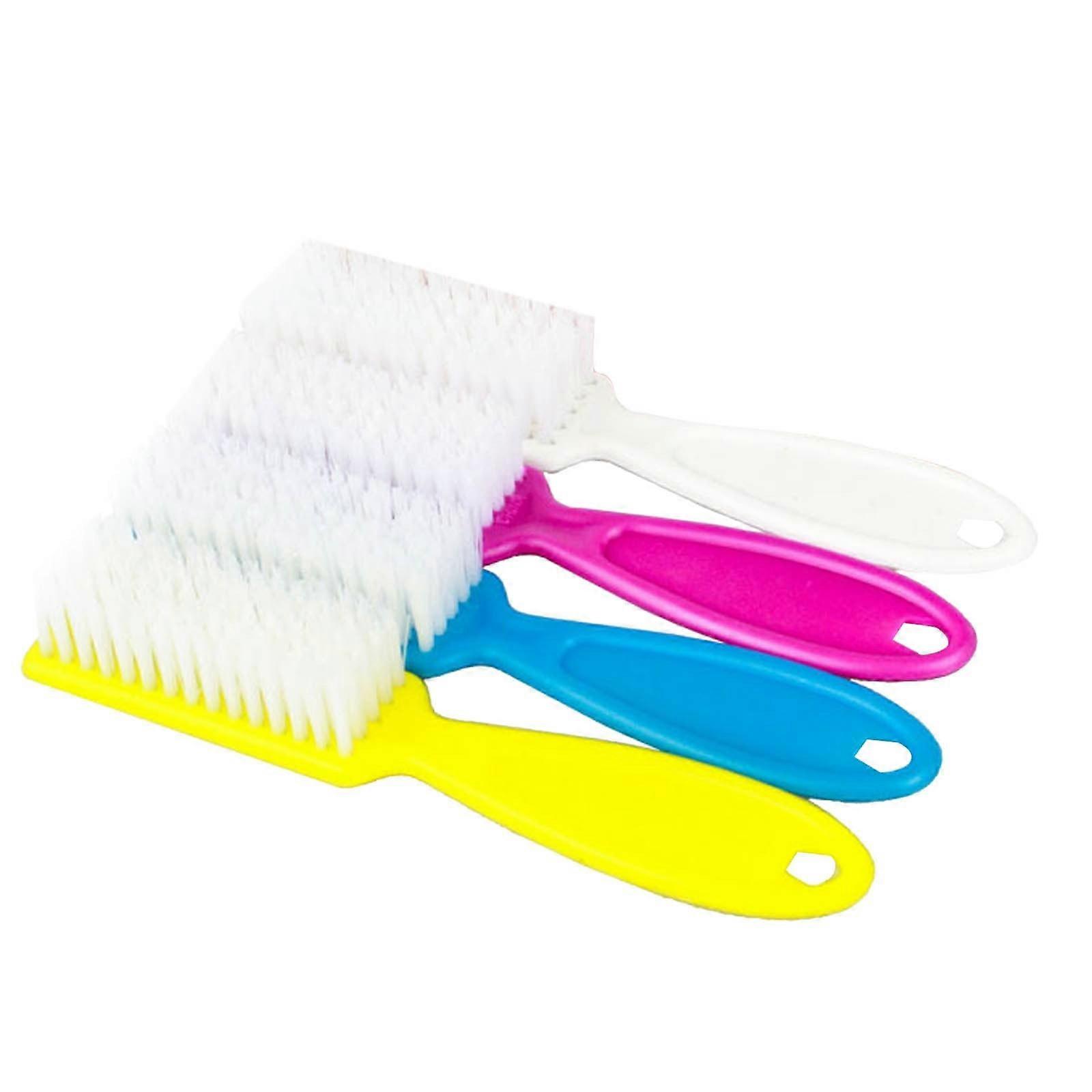 Nail Tools Set - Large Long Handle Brush, Nail Files 100/180, Glass Toenail Grinder & Buffer for Acrylic Nails, Women's Manicure Kit