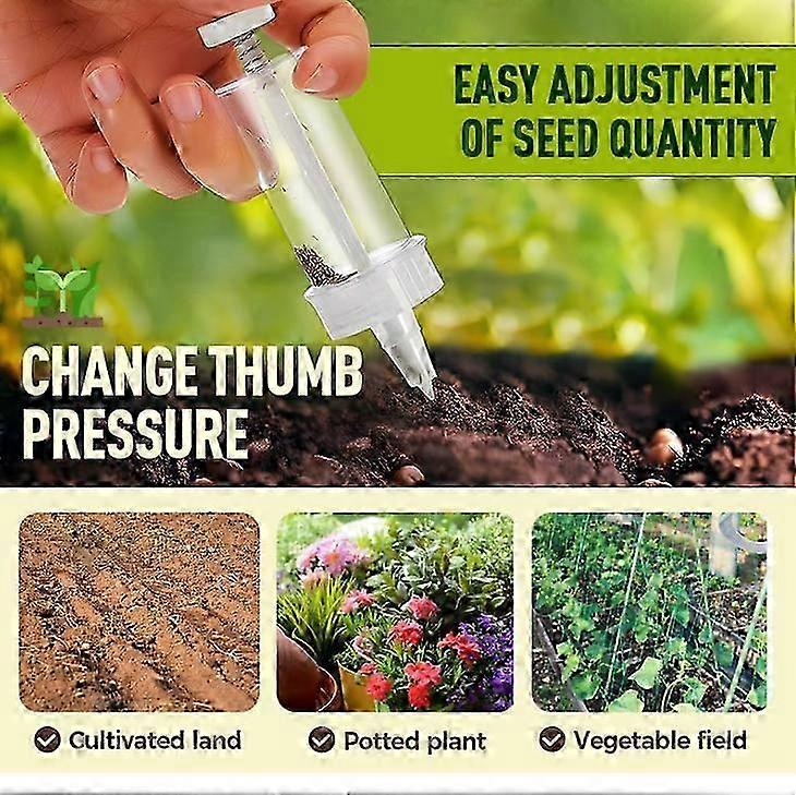 Handheld Sowing Seeds Dispenser Garden Planter Seeder Tool Mini Sowing Seed