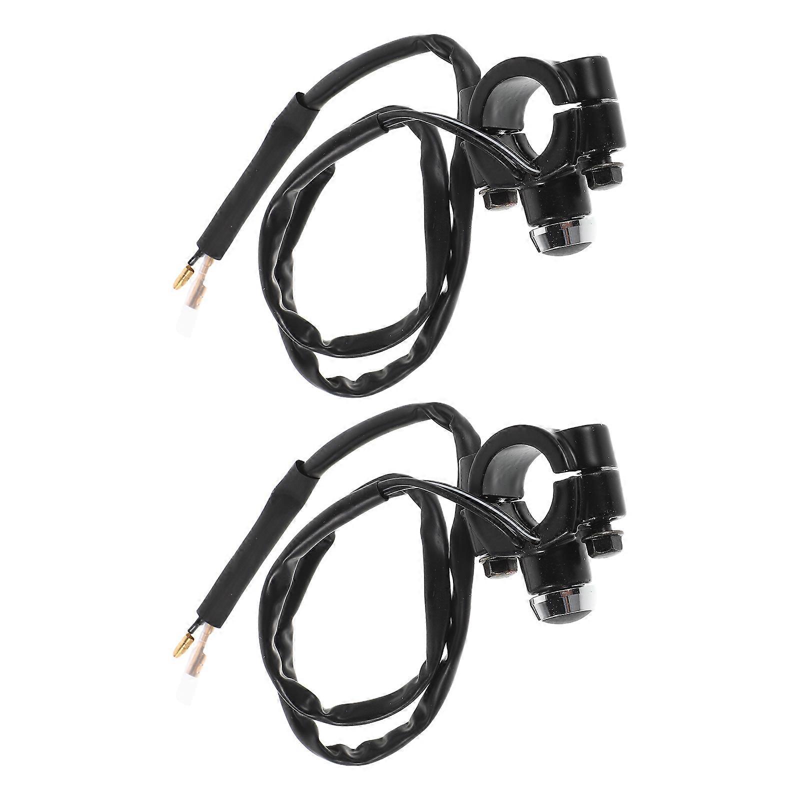 Motorcycle Handlebar Switch for Headlight Power Control 8Pcs