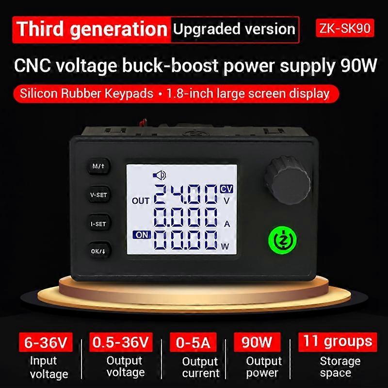 -SK90 Adjustable CNC DC Regulated Power Supply Constant Voltage and Constant Current Step-Up and Step-Down Module