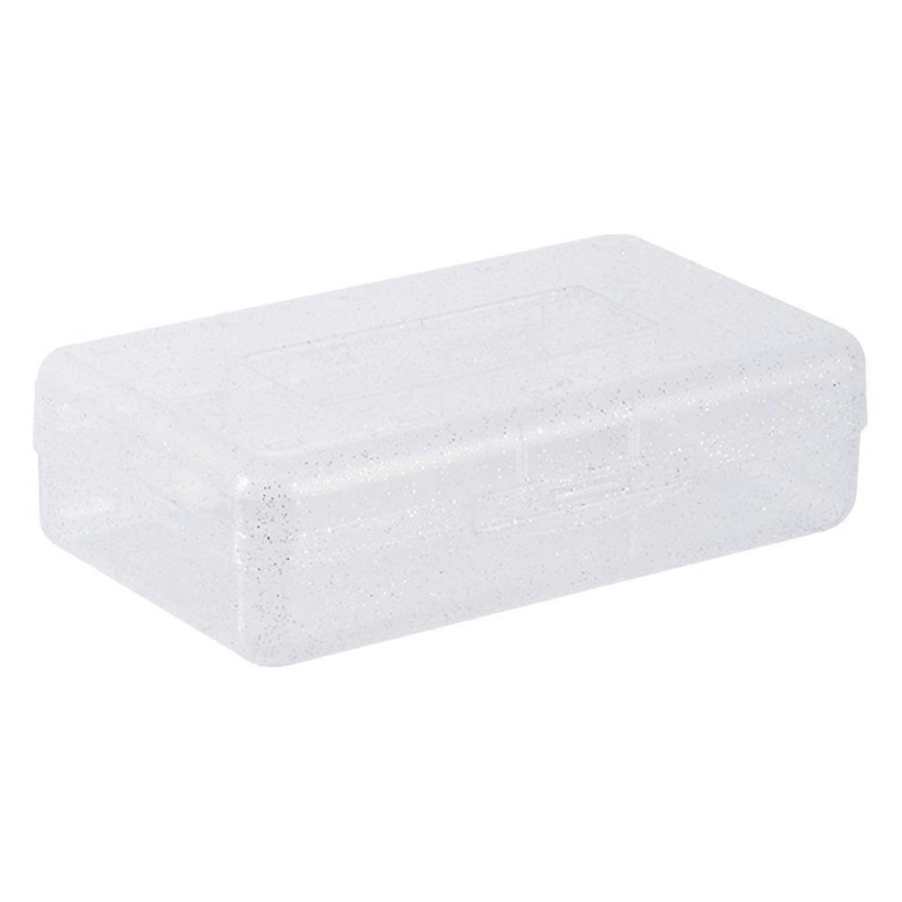 Transparent Stationery Case As A Simple Design For Organization Of School Supplies In 20.3x12.2cm 1Pack
