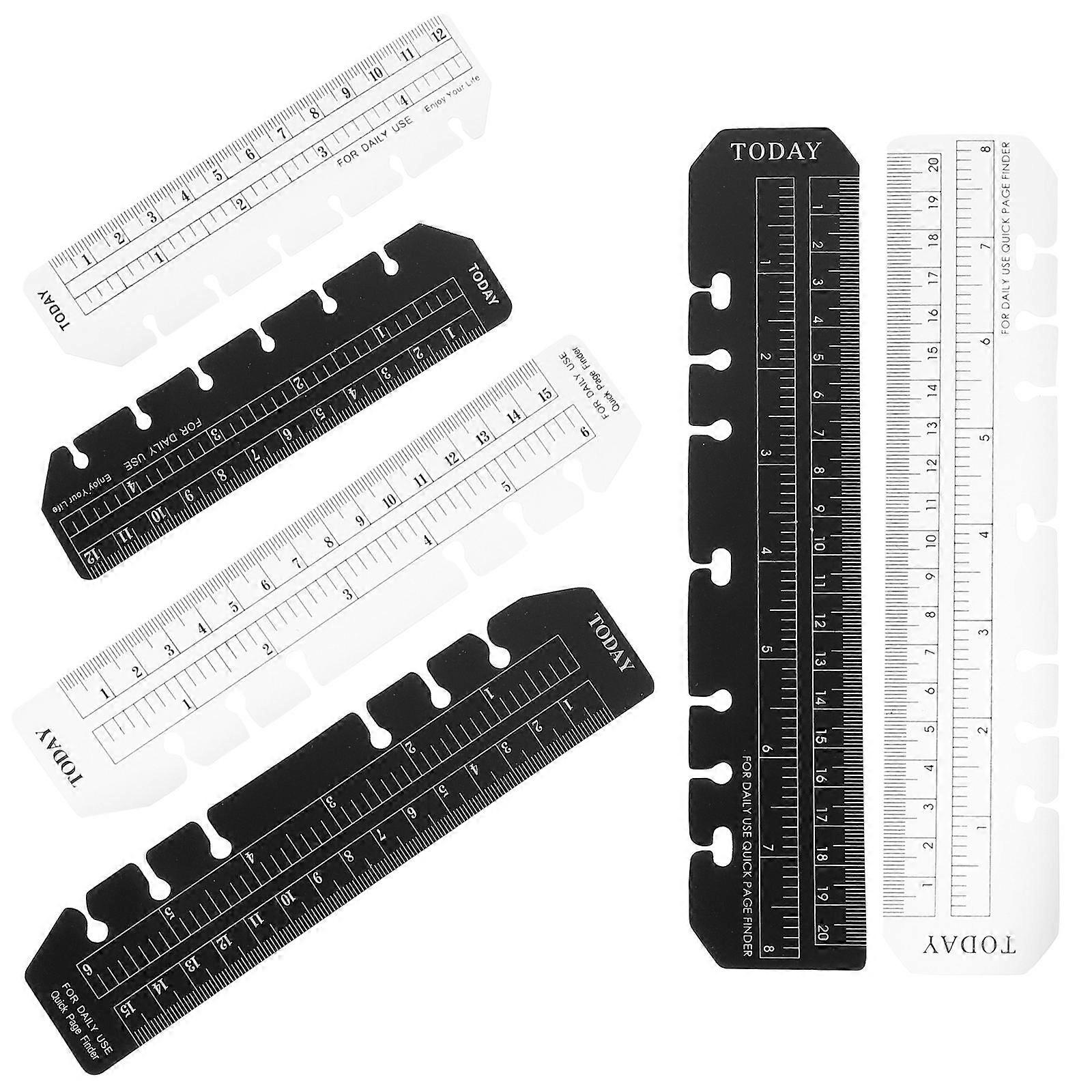 Planner Bookmark Plastic Multi-Function Page Marker 60Pcs for Students