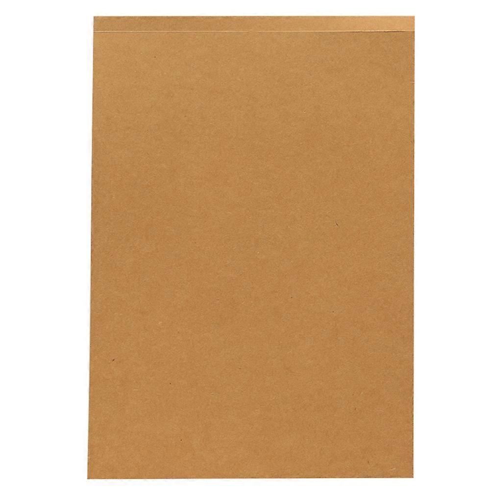 Kraft Paper Notebook for Writing Use 2Pcs Blank Inner Notepad