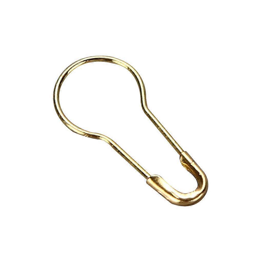 Cucurbit Shape Clothes Safety Pins For Tailoring And Arts Craft Use In Golden Color 2000Pcs