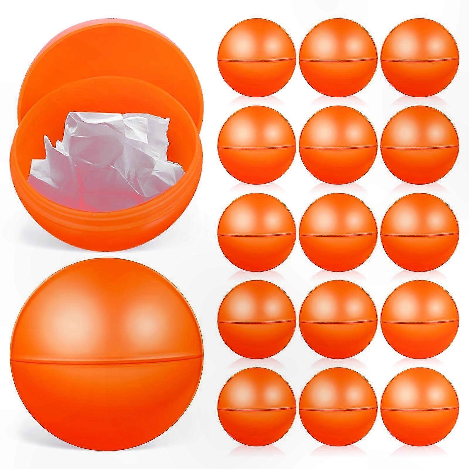 50 Hollow Game Balls for Raffles and Drawings Events Reusable and Openable Plastic Design