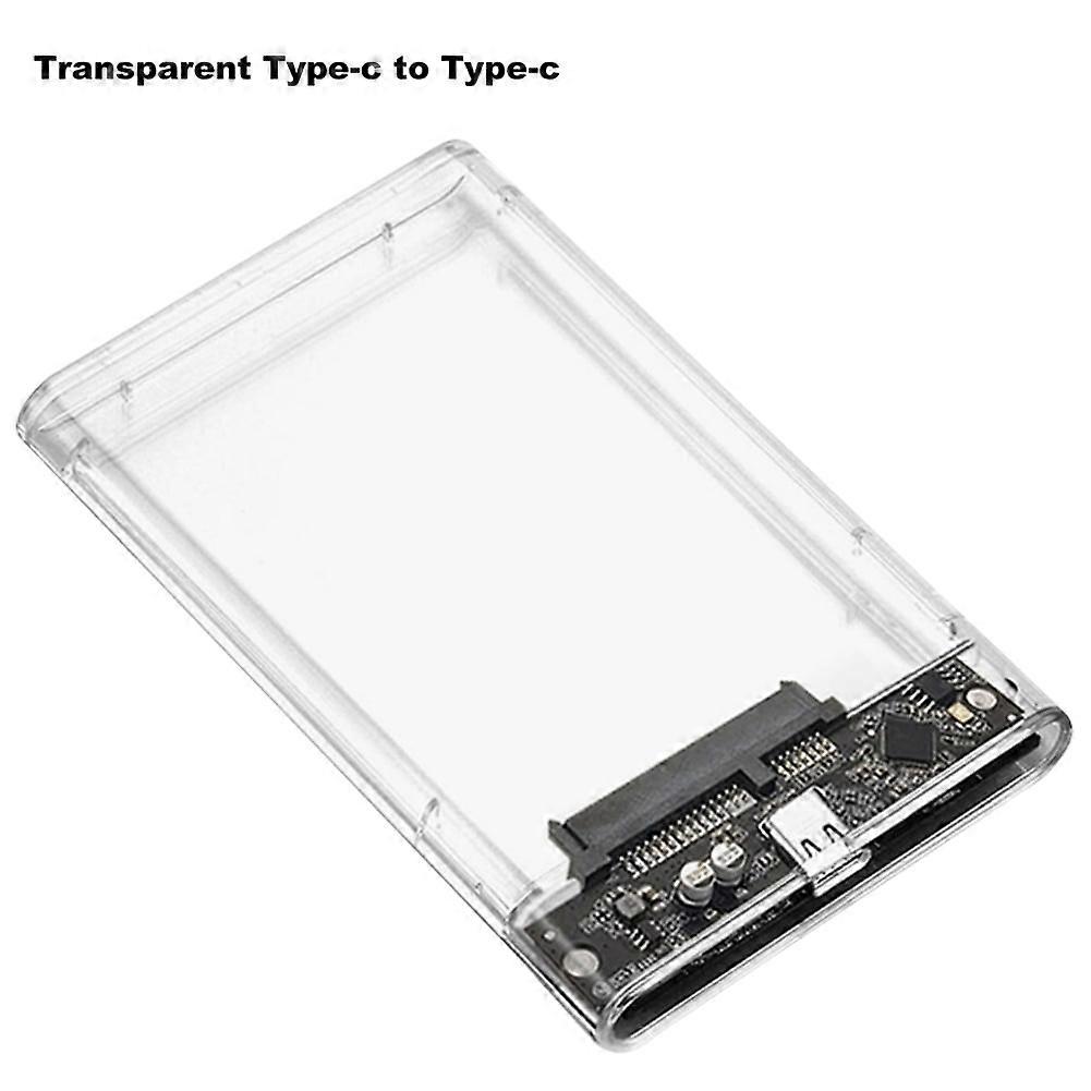 Type-C To 2.5 Inch SATA HDD SSD Enclosure 5Gbps (Type-c to Type-c Transparent)