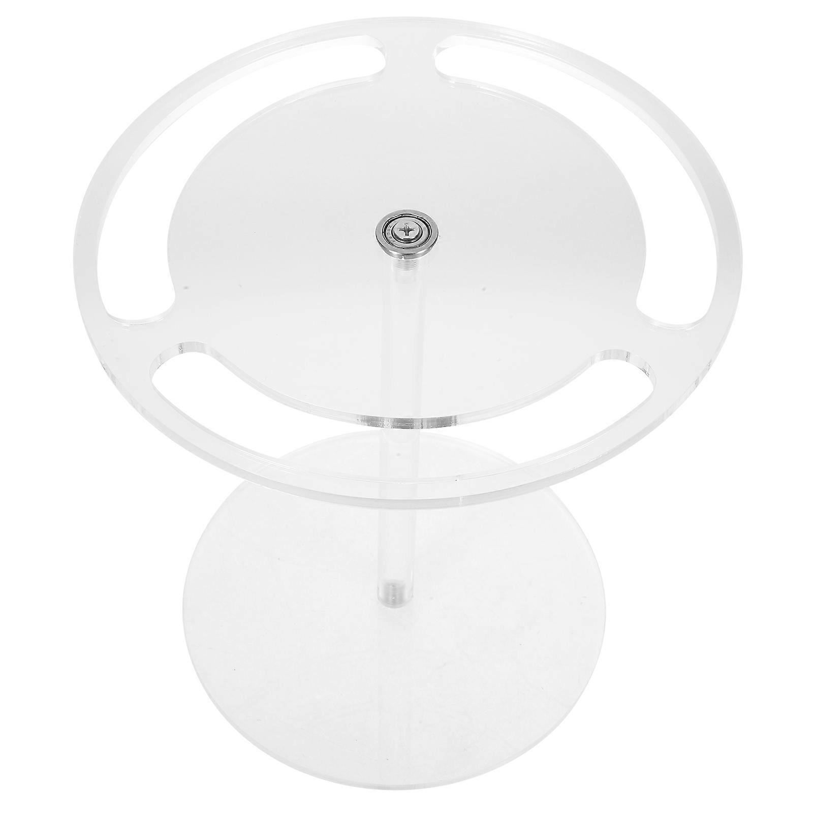 Glasses Organizer Transparent Acrylic Glasses Stand for 3Pcs Display Rack