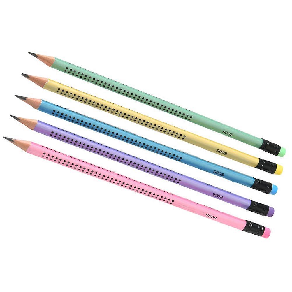 Non-Slip Pencils Creative Triangle Hb Pencils 2 Boxes for Writing Aid