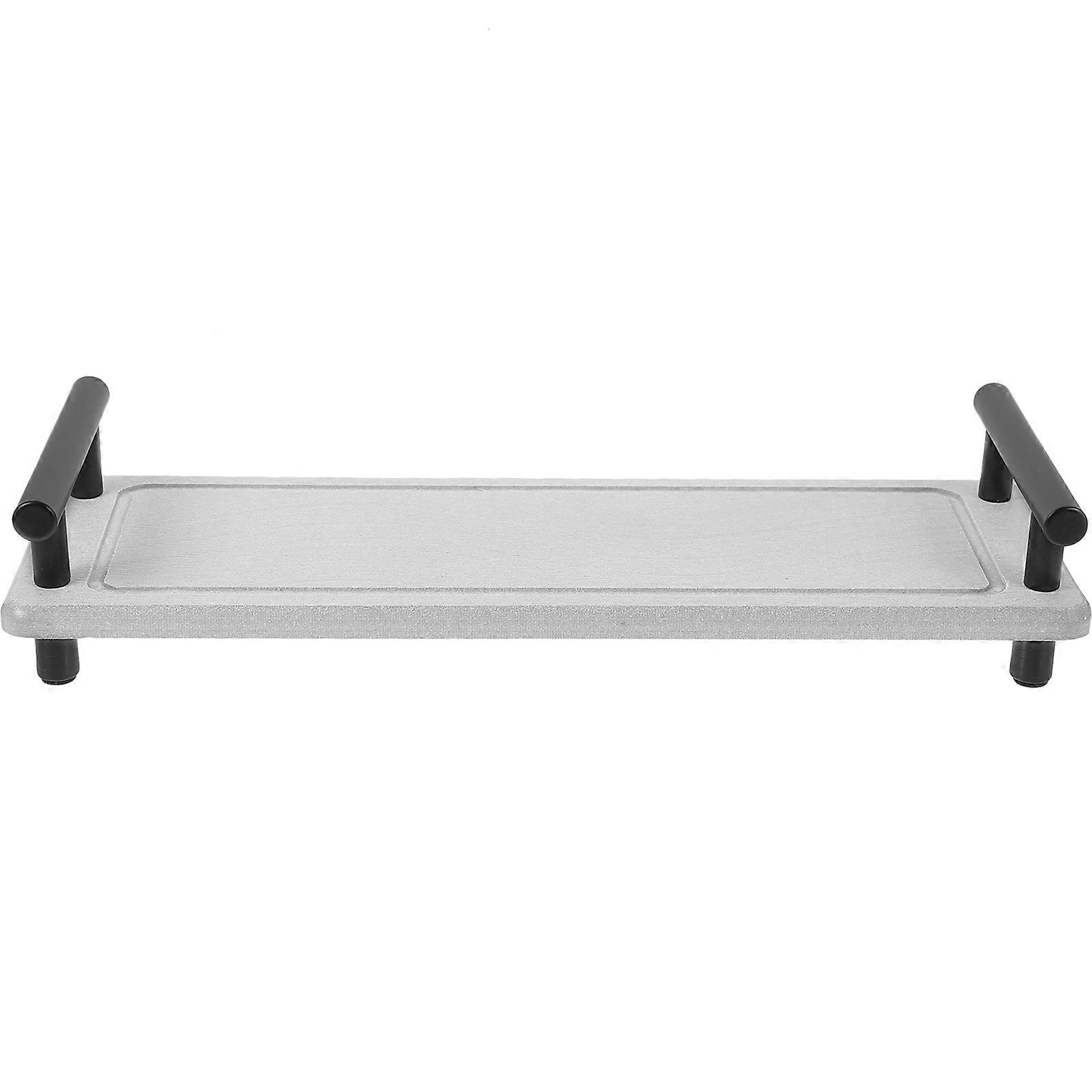 4Pcs Kitchen Sink Organizer Sponge Holder for Storage Grey Rack