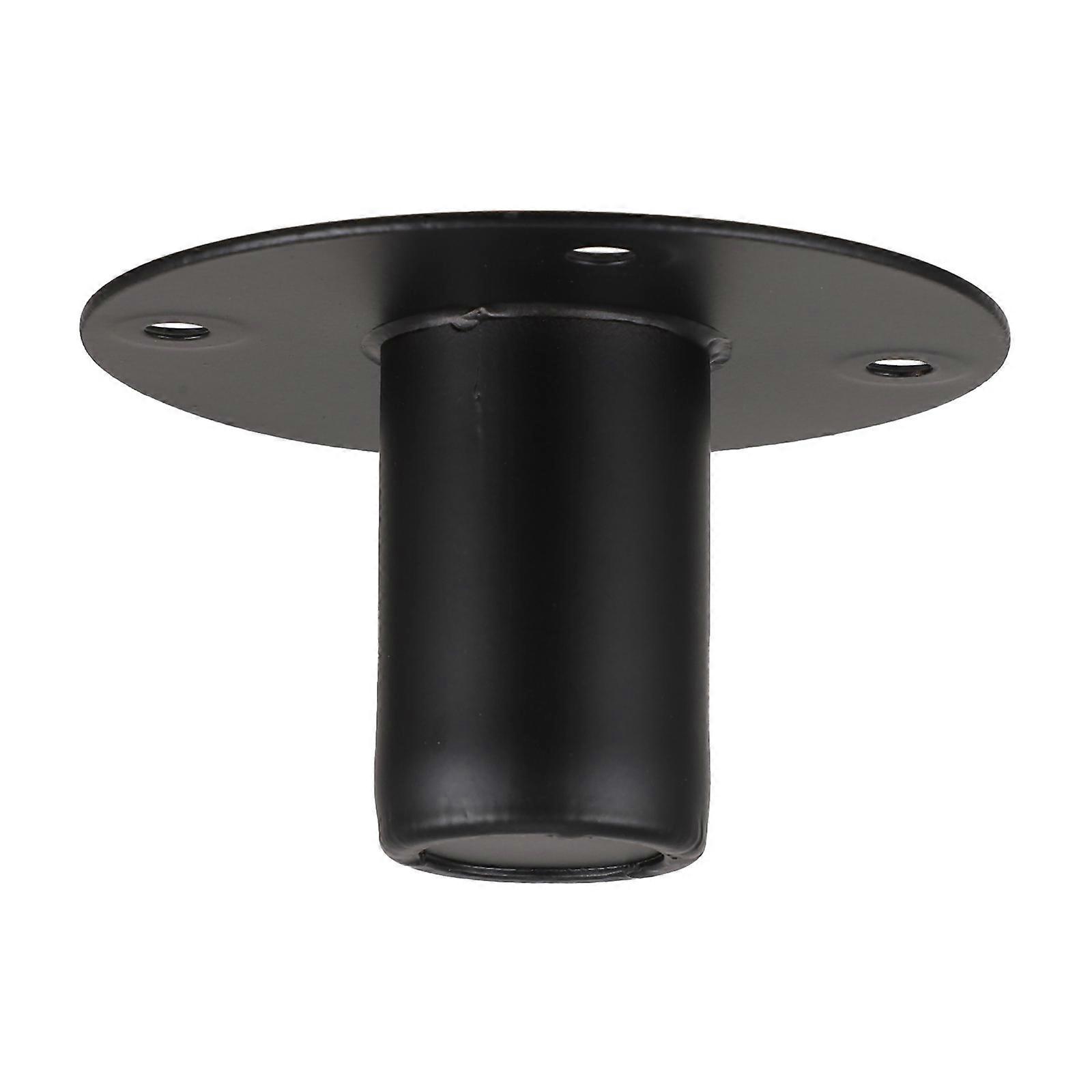 Speaker Mount Stand Iron Bracket for Speaker 3Pcs Black Durable Base