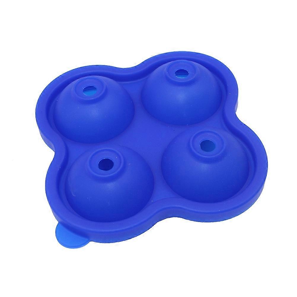 Ice Cube Tray for Refrigerator Use 3Pcs 4-Grid Silicone with Lid