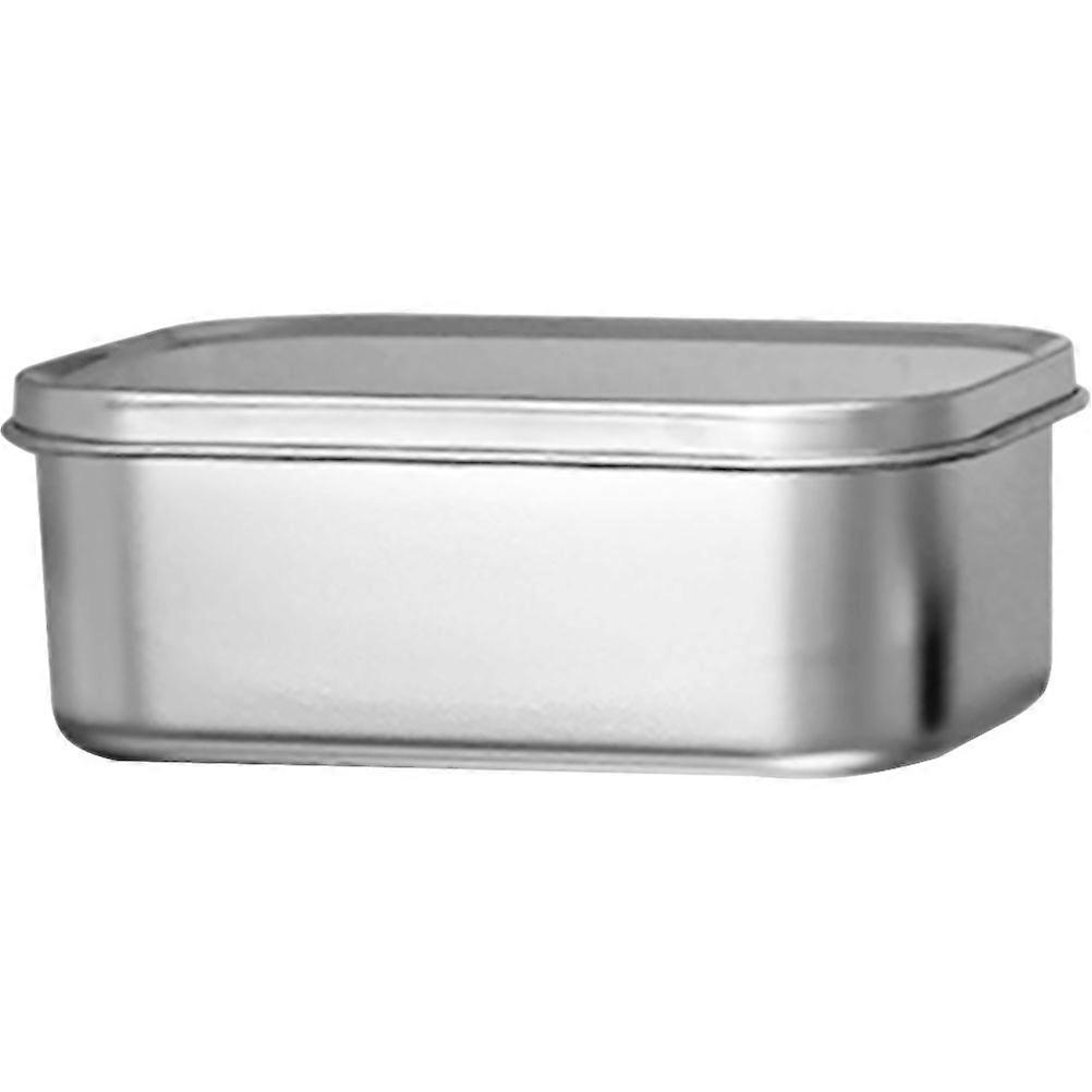 Airtight Food Storage Container Rectangular Food Box Meal Prep Children Use 17.50X12.00X4.50Cm Microwave Safe 1Pack