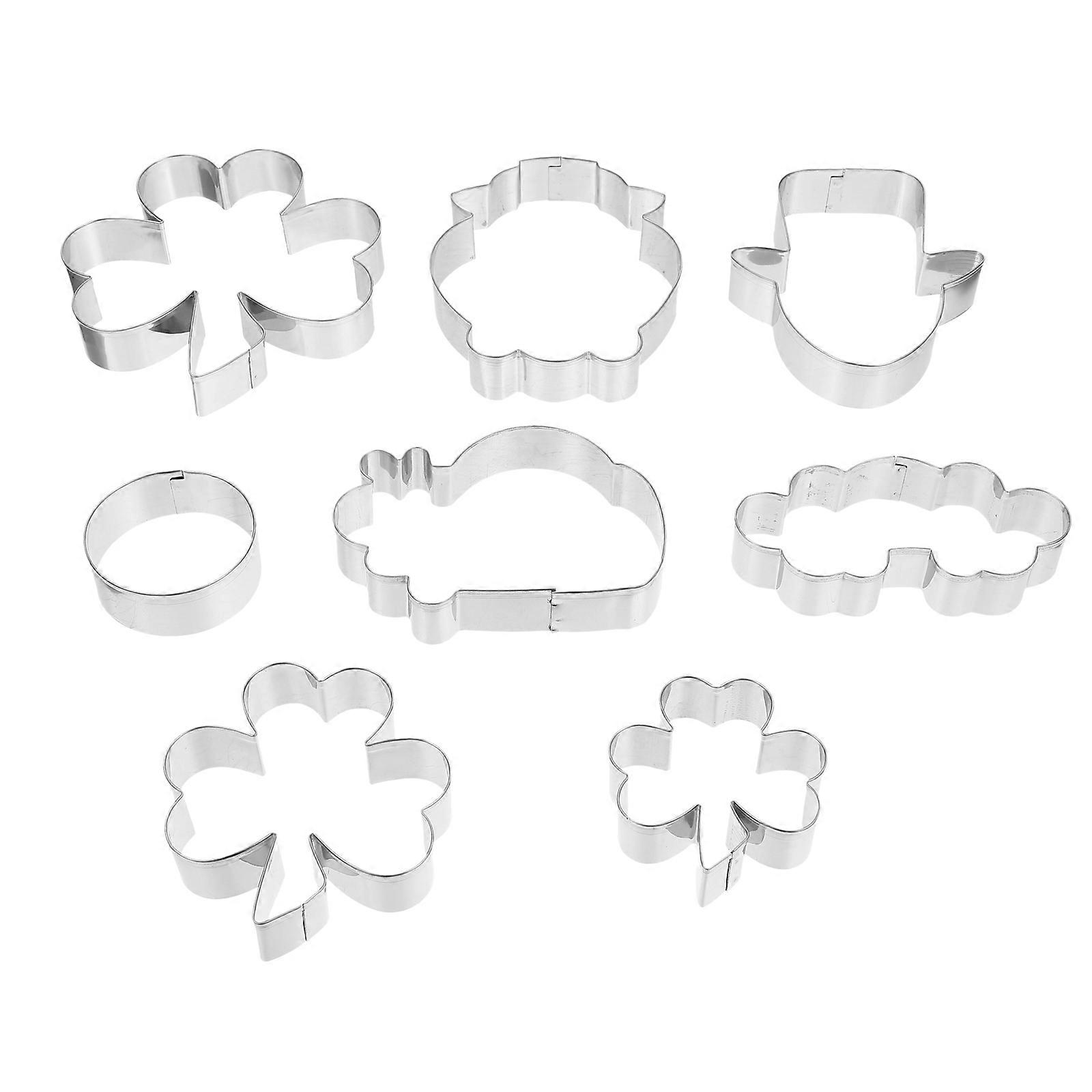 16Pcs Cookie Making Mold for Baking Stainless Steel Biscuit Tool