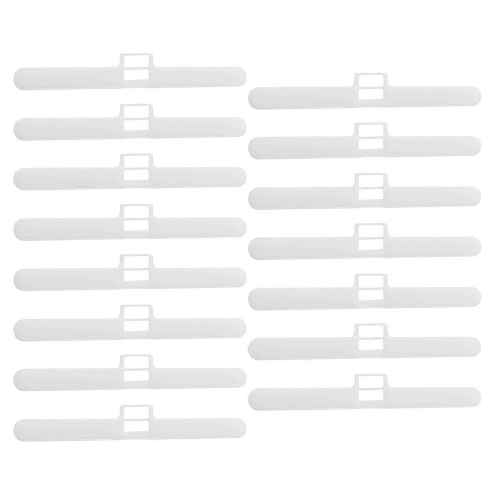 Vertical Blind Slats Plastic for Curtains Double Hole 45Pcs