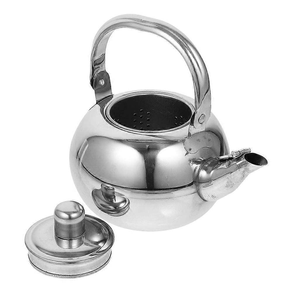 Stainless Steel Teapot With Infuser For Tea Drinking And Home Use Designed 1Set