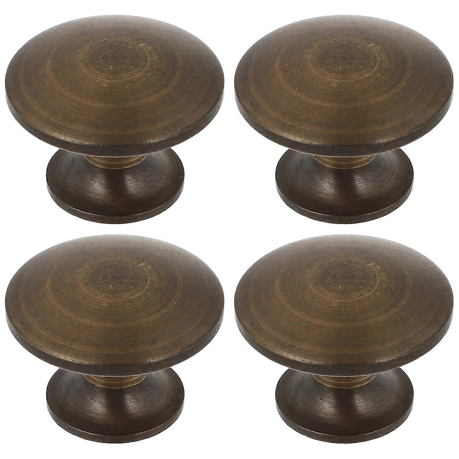Solid Brass Cabinet Knob Drawer Pull Handles for Home Use 2Sets