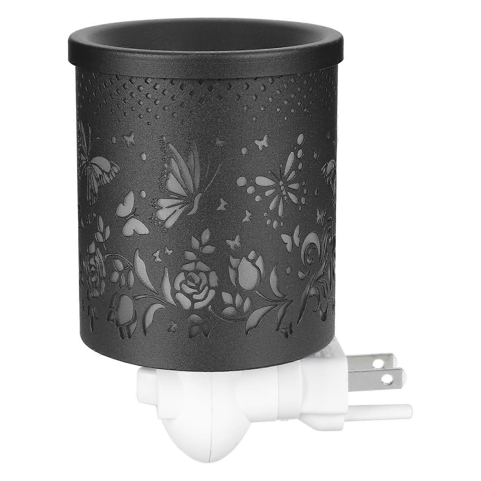 Fragrance Night Light Iron Art for Aroma Diffusing with 2Pcs Wax Blocks