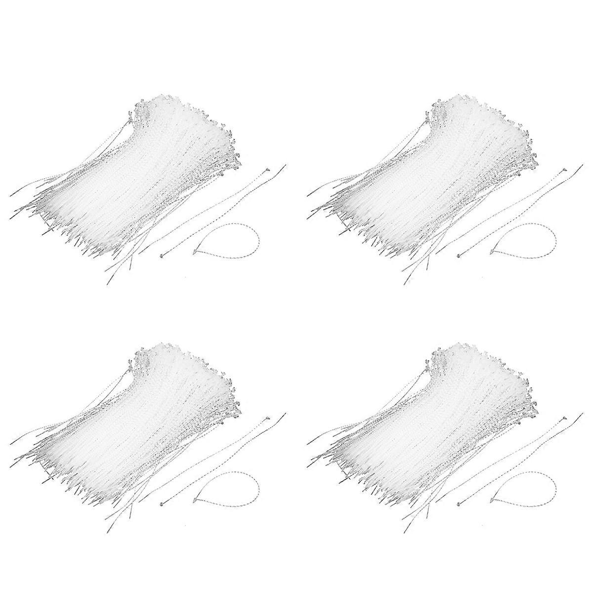 Plastic Packing Fasten String Cable Cord Loop Tie 18cm 1000pcs