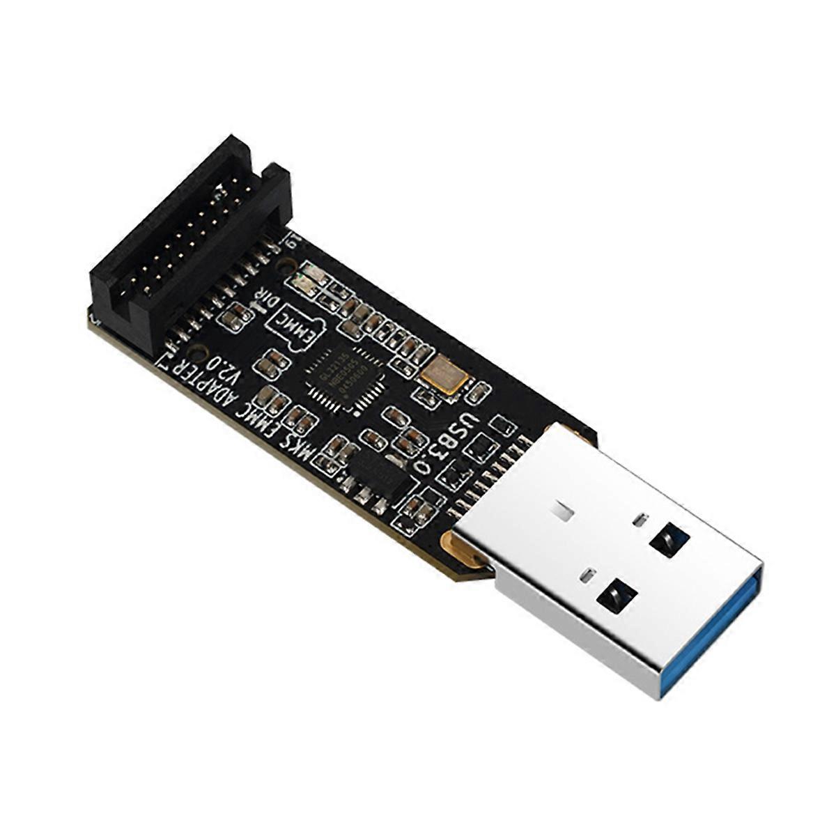 USB 3.0 Card Reader EMMC-ADAPTER V2 Adapter DIY Main Control Board