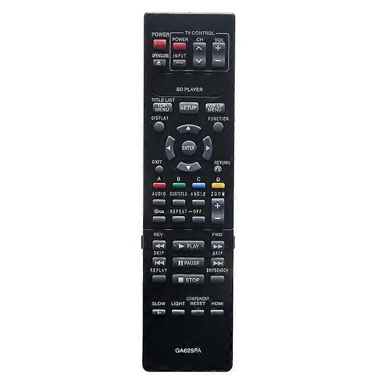 GA629PA Remote Control Replacement for Sharp Blu-Ray DVD
